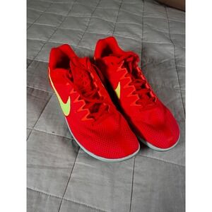 Nike Zoom Rival Distance Track Spikes Men 8.5 Red FZ9653-600 Excellent Condition